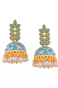 Blue earrings
