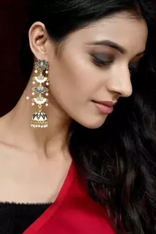 Grey earrings