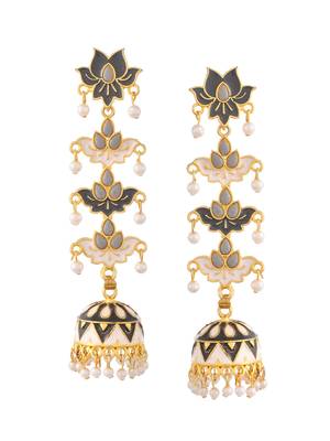 Grey earrings 3