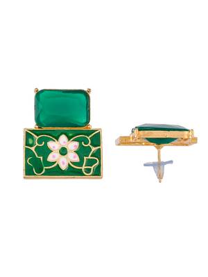 Green earrings 4