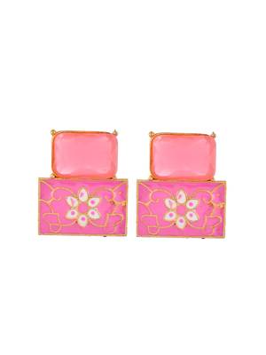 Pink earrings 3