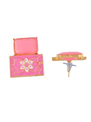 Pink earrings 4