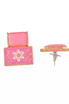 Pink earrings