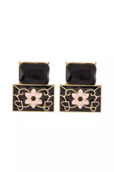 Black earrings