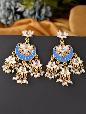 Blue earrings 1