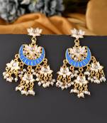 Blue earrings