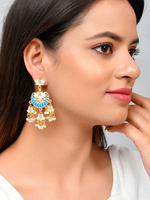 Blue earrings 2