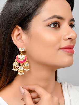 Pink earrings 2