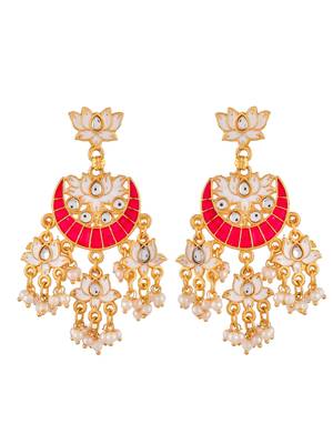 Pink earrings 3