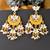 Yellow earrings