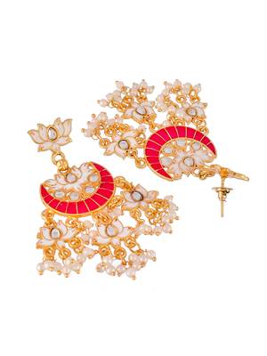 Pink earrings 4