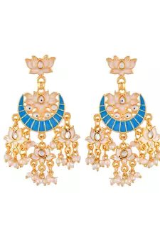 Blue earrings