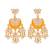 Yellow earrings