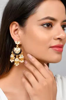 Black earrings
