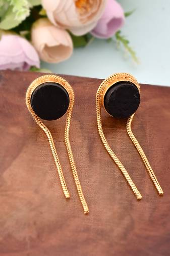 Black earrings