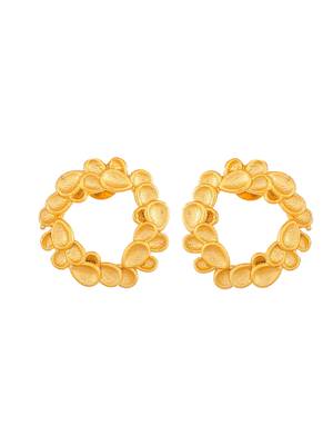 Gold earrings 3
