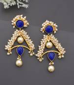 Blue earrings