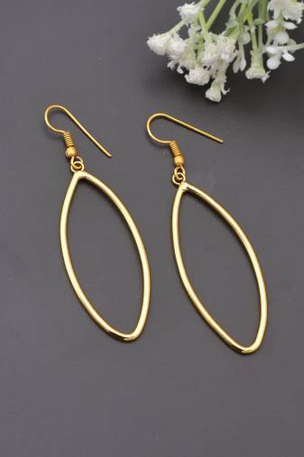 Gold earrings