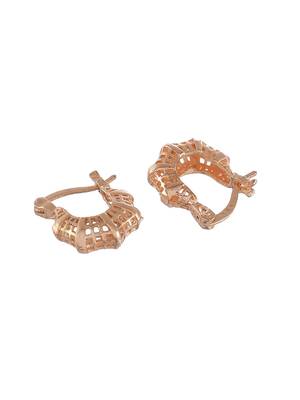 Gold earrings 4