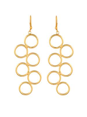 Gold earrings 3