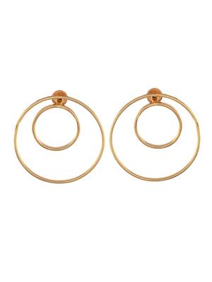 Gold earrings 3