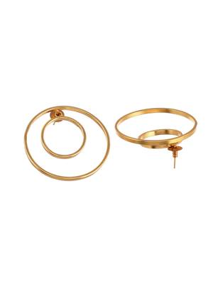 Gold earrings 4