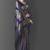 Navy blue woven banarasi saree with blouse