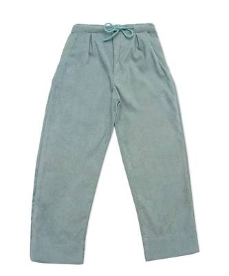 Green Cotton Baggy  Pants 4