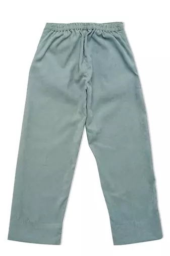 Green Cotton Baggy  Pants