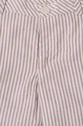 white COTTON PREPPY BOARD SHORTS