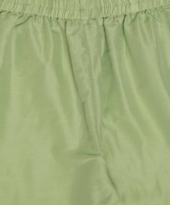 Green Brocade printed THE MACAW KING KURTA SET 10
