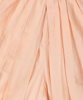 Peach Cotton plain FLYING DHOTI KURTA SET 4