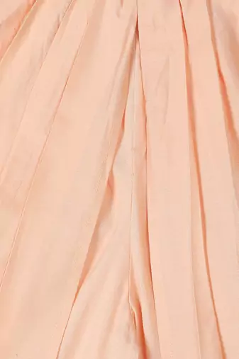 Peach Cotton plain FLYING DHOTI KURTA SET