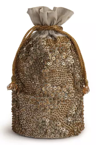 Sequin blast potli bag