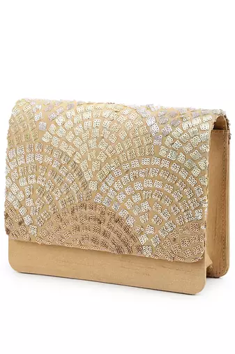 Sequin pretty clutch