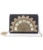 Shades of gold clutch