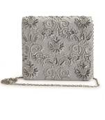 Silver Nagma clutch