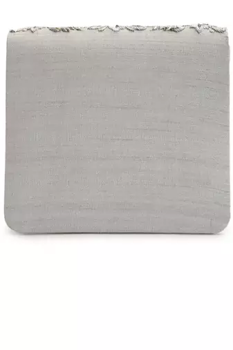 Silver Nagma clutch