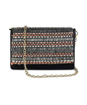 Silver sheen clutch 1