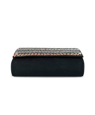 Silver sheen clutch 3