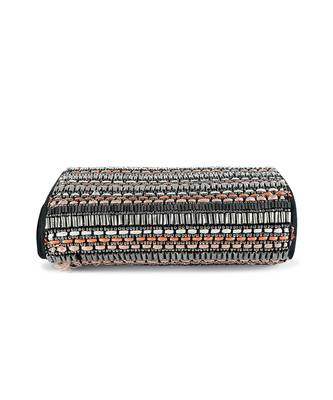 Silver sheen clutch 5