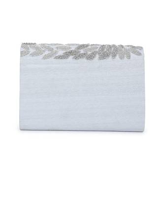 Silver sizzle clutch 4
