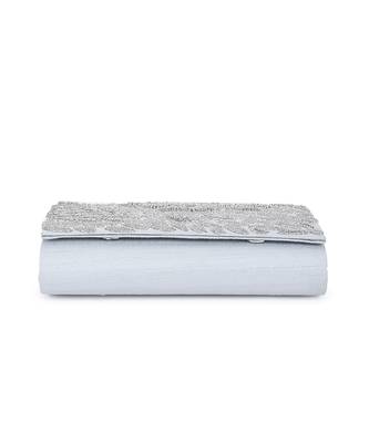 Silver sizzle clutch 5