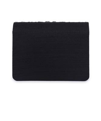 Sparkling black clutch 5