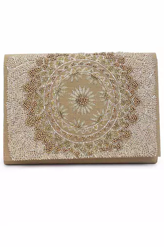 Sun gold clutch