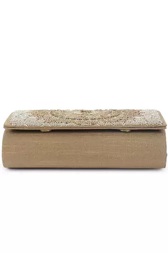 Sun gold clutch