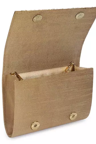 Sun gold clutch