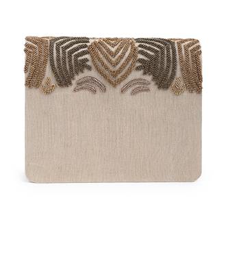 Unique design gold clutch 5