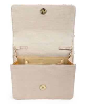 Unique design gold clutch 6
