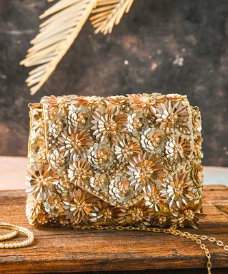 Blaze sequin clutch 1